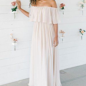 Revelry Abigail Chiffon Bridesmaid Dress
